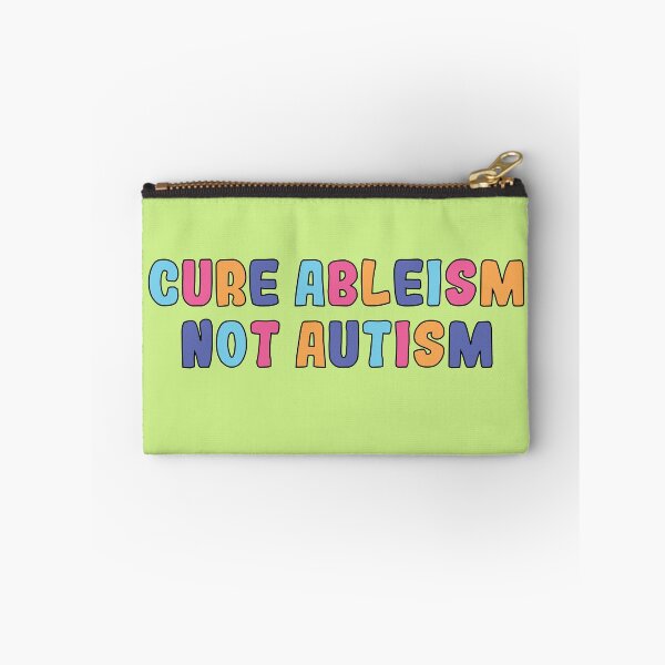 Item preview, cure ableism not autism designed and sold by retro10.