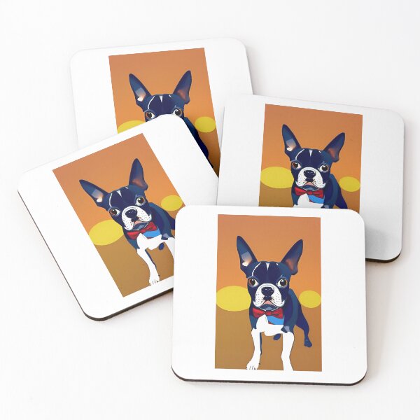 Item preview, Boston terrier  designed and sold by GroovyDino.