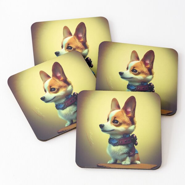 Item preview, Corgi Portrait  designed and sold by MidJourneymen.