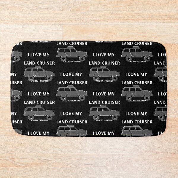 Item preview, I Love My Land Cruiser and my husband, Vintage Fj  Toyota, land cruiser, off road truck, fj40 Toyota trucks, 91 land cruiser designed and sold by AkBrokeBikes.