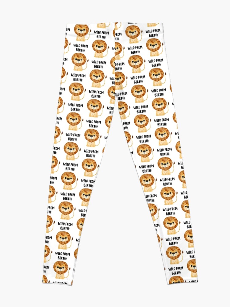 Alternate view of Wild from Birth / Baby Lion Leggings