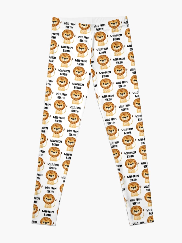 Alternate view of Wild from Birth / Baby Lion Leggings