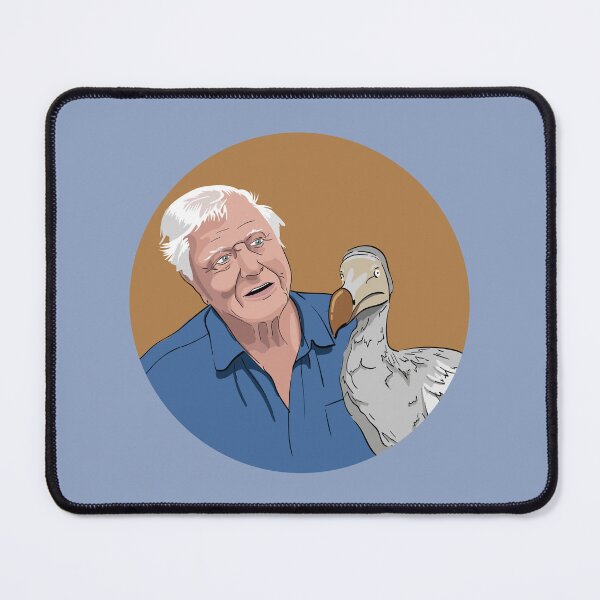 Item preview, Sir David Attenborough and a Dodo designed and sold by Michael Andrews.