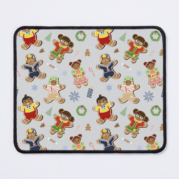 Item preview, Gray Latino Christmas Ugly Sweater Gingerbread Boys and Girls Chavos y Chillonas designed and sold by Francielandia.