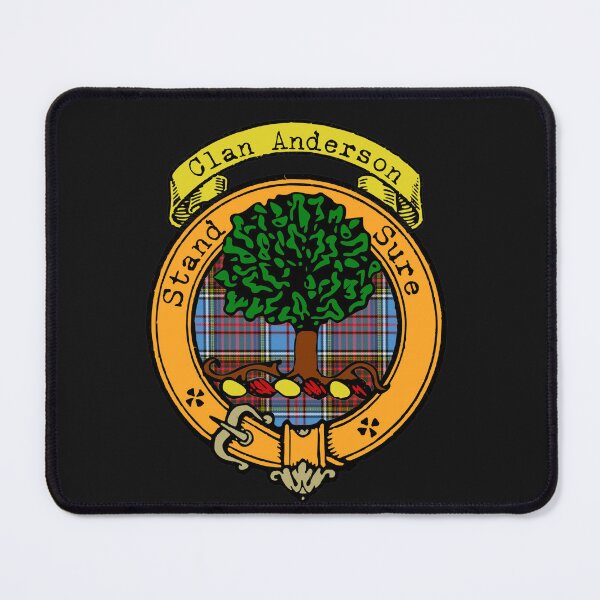 Item preview, Anderson Clan Surname tartan and crest designed and sold by BagTown Clans.