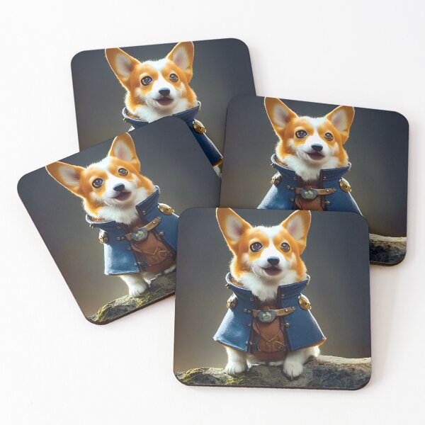 Item preview, Corgi Adventurer designed and sold by MidJourneymen.