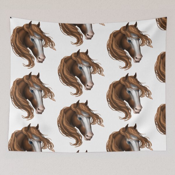 Item preview, Horse Head - Bald Face Blue Eye designed and sold by FalconArt.