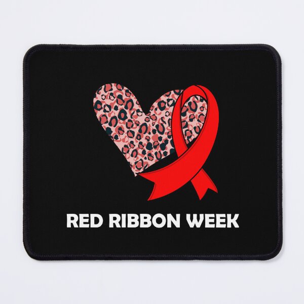 Item preview, We Wear Red For Red Ribbon Week Awareness designed and sold by Trendy Stitch.
