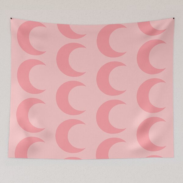 Item preview, Pink crescent moon designed and sold by charmednight.