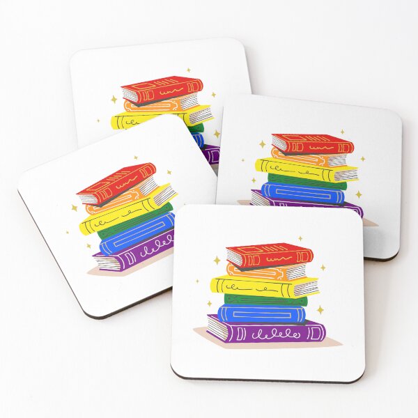 Item preview, LGBTQ+ Bookstack, Subtle Pride Bookstack-Bisexual designed and sold by zackup.