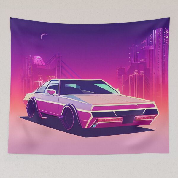 Item preview, Synthwave Car designed and sold by Olivvier.