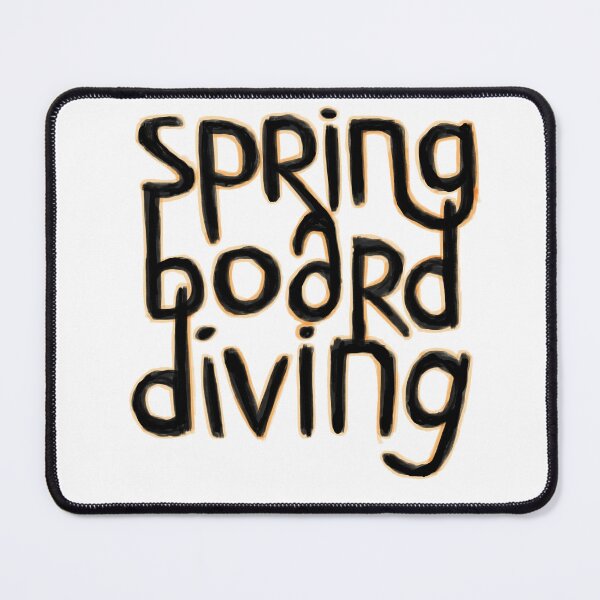 Item preview, springboard diver, high dive,springboard diving designed and sold by danceink.