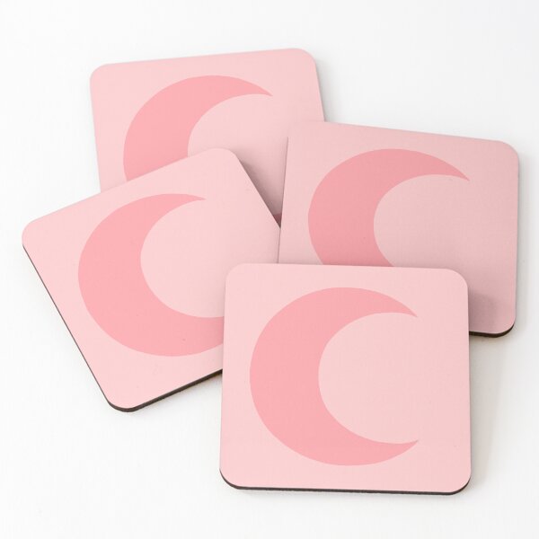 Item preview, Pink crescent moon designed and sold by charmednight.
