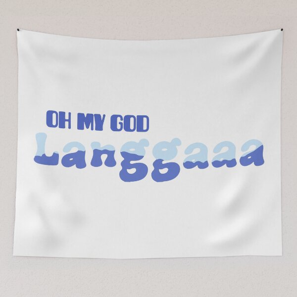 Item preview, Oh My God Langa Sticker designed and sold by Marianna's Meraki.