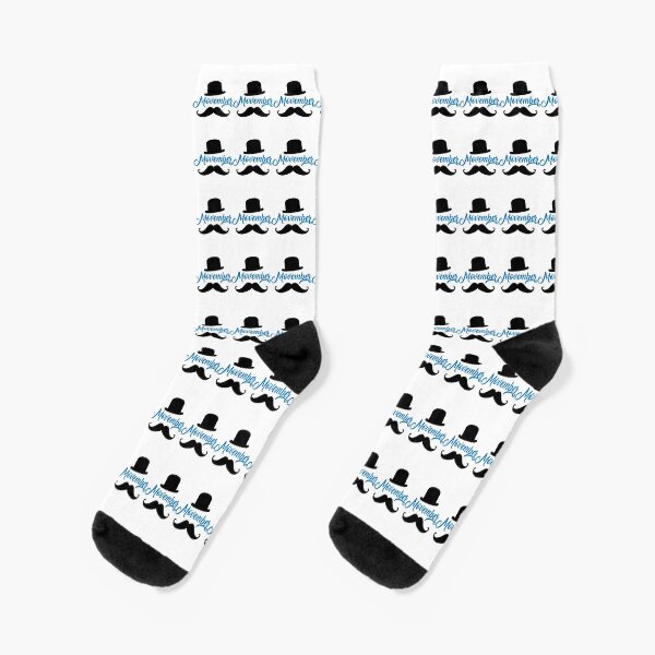 Lustige Movember-Wortspiele Socken