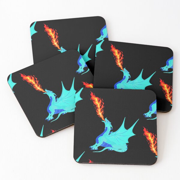 Item preview, VERY HAPPY COLORED FIRE BREATHING DRAGON designed and sold by sailorsam1805.
