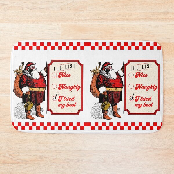 Item preview, Nice, Naughty, I tried my best 1 designed and sold by SimplyMe-Plus.