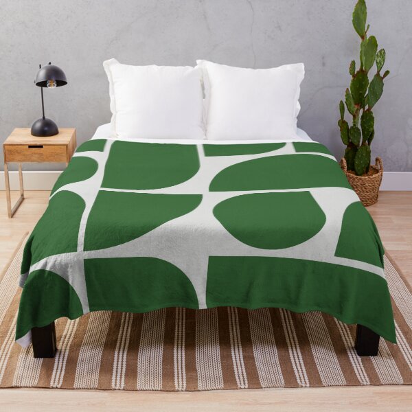 Item preview, Minimal Geometric Shapes 05 | Abstract Art Mid Century Bauhaus Inspired Brown Green designed and sold by MarleneCanto.