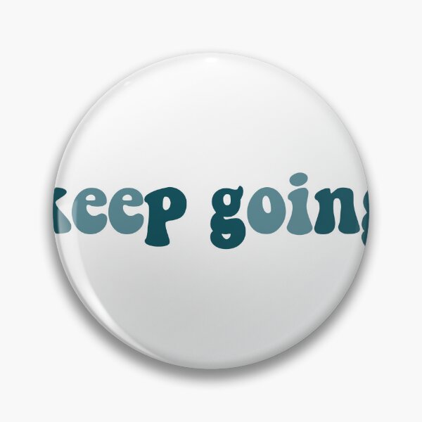 Aperçu de l'œuvre Keep Going Sticker créée et vendue par Marianna's Meraki.