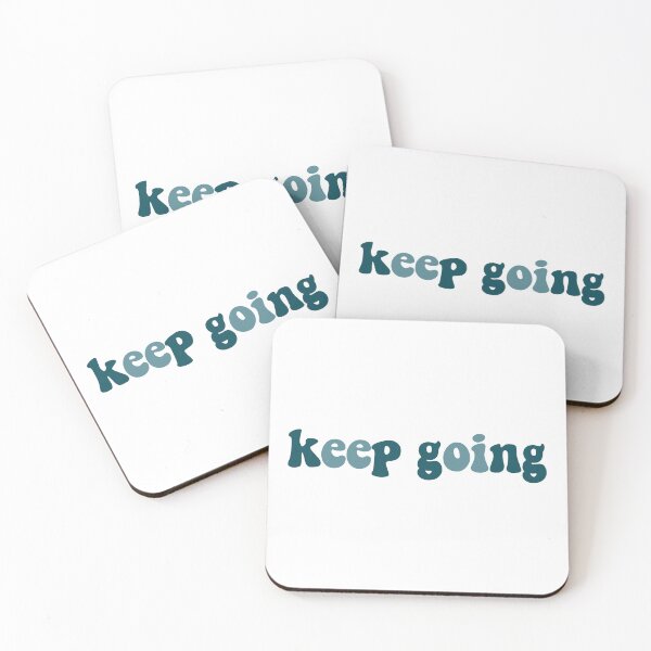 Item preview, Keep Going Sticker designed and sold by Marianna's Meraki.