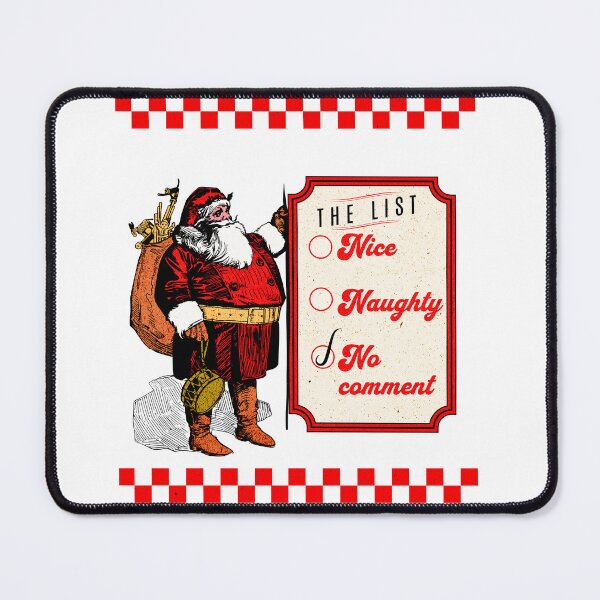 Item preview, Nice, Naughty, No comment 1 designed and sold by SimplyMe-Plus.