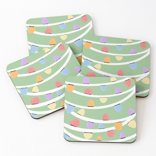 Item preview, Cute Christmas Lights Pattern designed and sold by artttbysar.