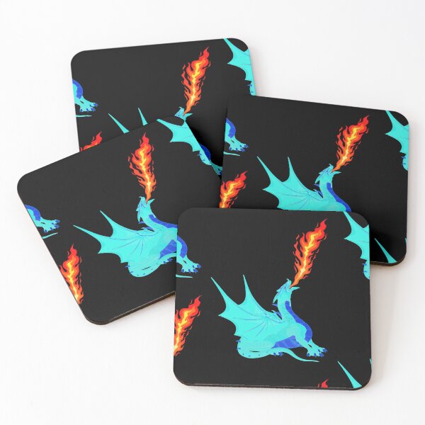 Item preview, COOL HAPPY COLORED FIRE BREATHING DRAGON designed and sold by sailorsam1805.