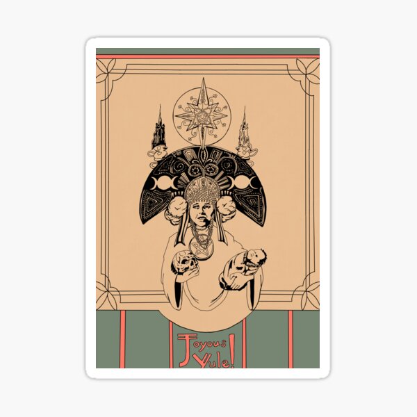 Joyous Yule Sticker
