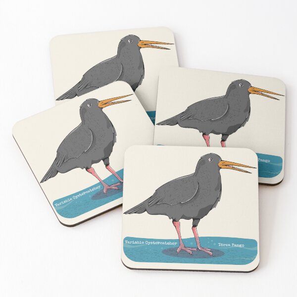 Item preview, Variable oystercatcher Torea pango designed and sold by piedaydesigns.