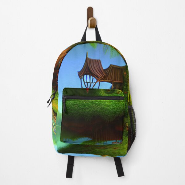 Item preview, Fantasy House In a Greenery Scene, Fantasy Cottagecore designed and sold by NatureFood.