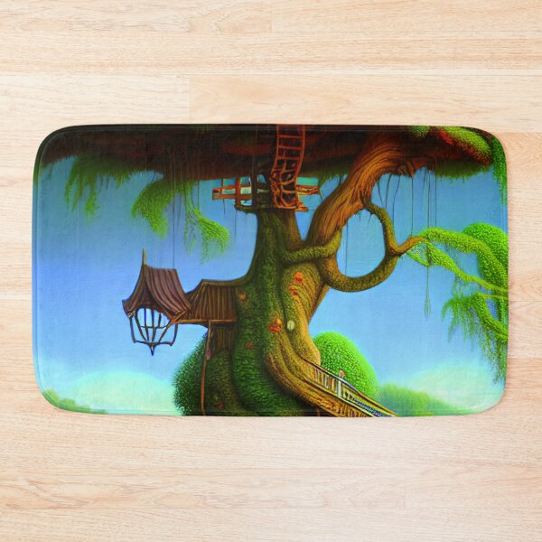 Item preview, Fantasy House In a Greenery Scene, Fantasy Cottagecore designed and sold by NatureFood.