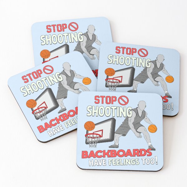 Item preview, Backboards Have Feelings Too - AND 1 Basketball Joke designed and sold by sportsign.