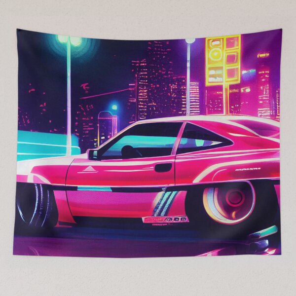 Item preview, Synthwave Car designed and sold by Olivvier.
