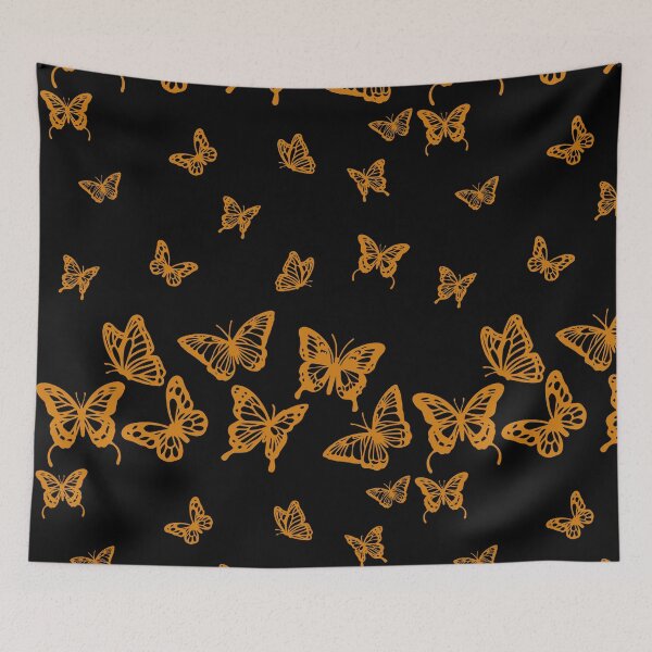 Item preview, Borboletas laranjas voando soltas designed and sold by GirlaineSQ.