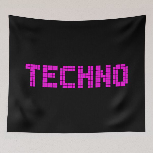 Item preview, TECHNO. PINK. designed and sold by 5hertz.