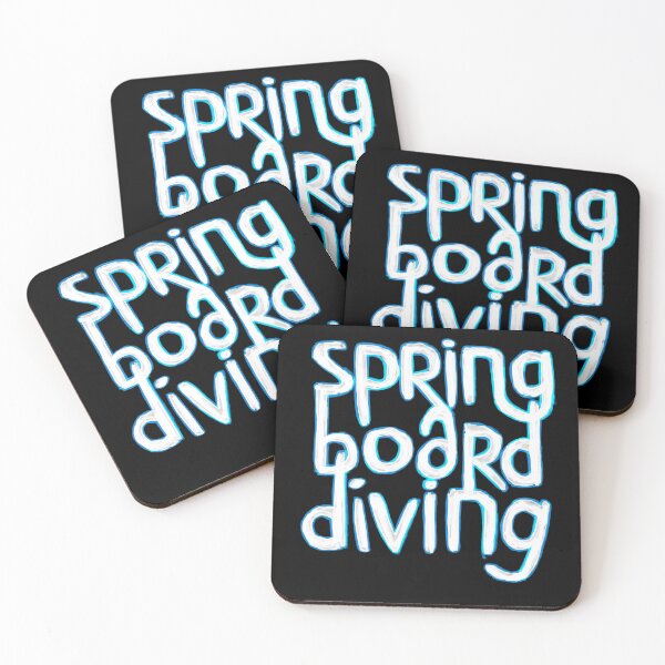 Item preview, springboard diver, high dive, springboard diving designed and sold by danceink.