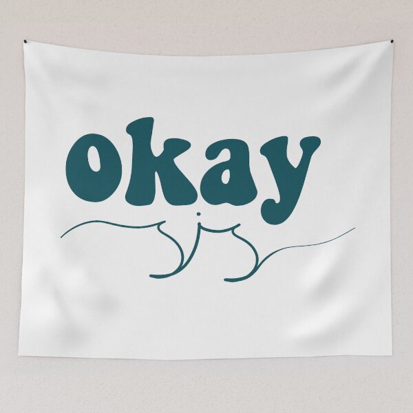 Item preview, Okay Sis Sticker designed and sold by Marianna's Meraki.