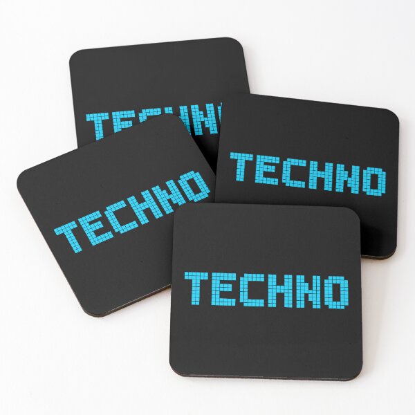 Item preview, TECHNO. BLUE. designed and sold by 5hertz.