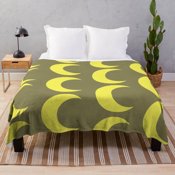 Item preview, Yellow crescent moon designed and sold by charmednight.