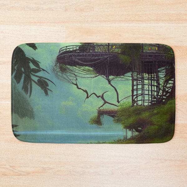 Item preview, Fantasy House In a Greenery Scene, Fantasy Cottagecore designed and sold by NatureFood.