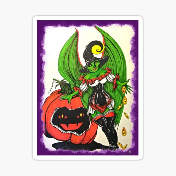 Halloween Fairy Sticker