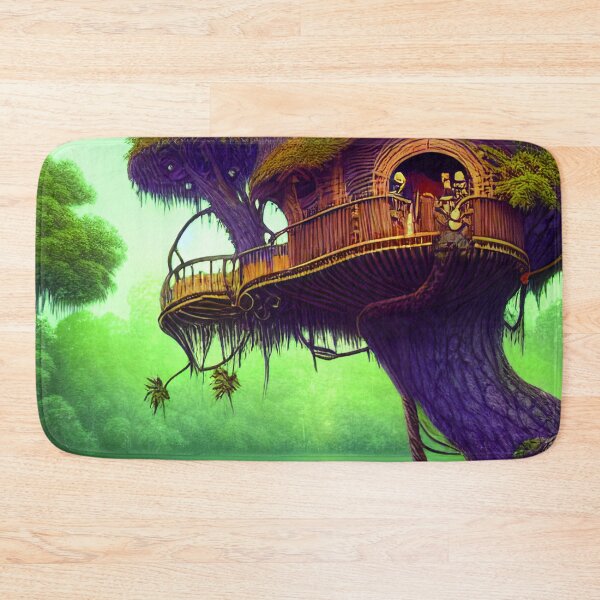 Item preview, Fantasy House In a Greenery Scene, Fantasy Cottagecore designed and sold by NatureFood.