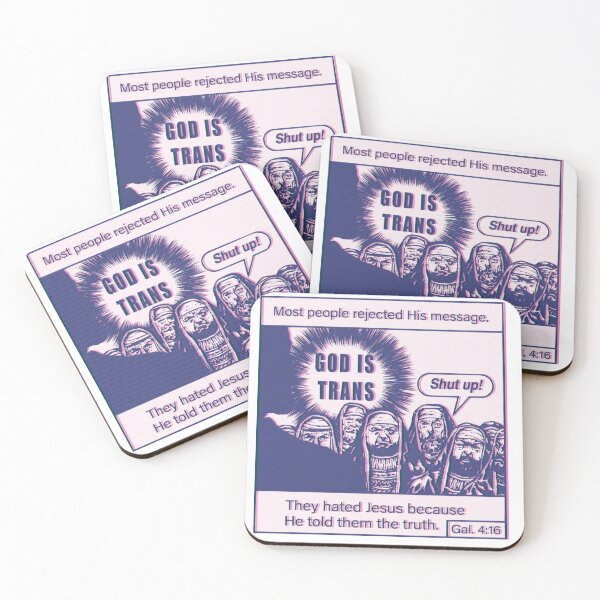 Item preview, god is trans designed and sold by remerasnerdas.