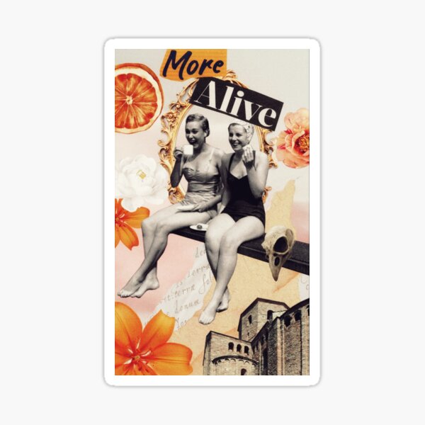 Item preview, Collage More Alive designed and sold by Art Dila Studio.