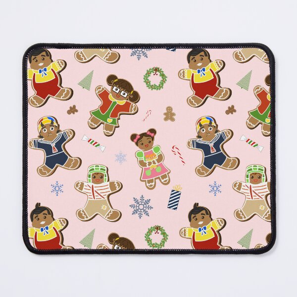 Item preview, Pink Latino Christmas Ugly Sweater Gingerbread Boys and Girls Chavos y Chillonas designed and sold by Francielandia.