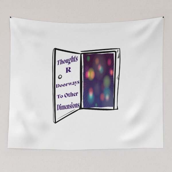 Item preview, Thoughts R doorways to other dimensions designed and sold by Plumtree81.