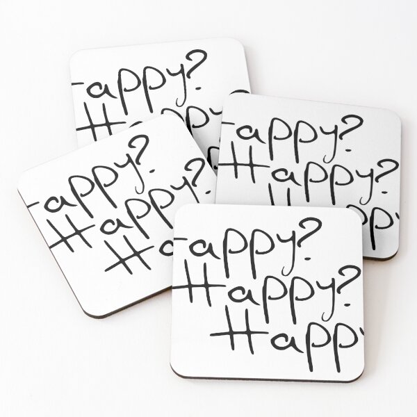 Item preview, Happy Happy Happy Sticker designed and sold by Marianna's Meraki.
