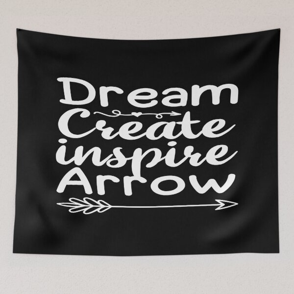Item preview, Dream create inspire arrow  designed and sold by phassystore.