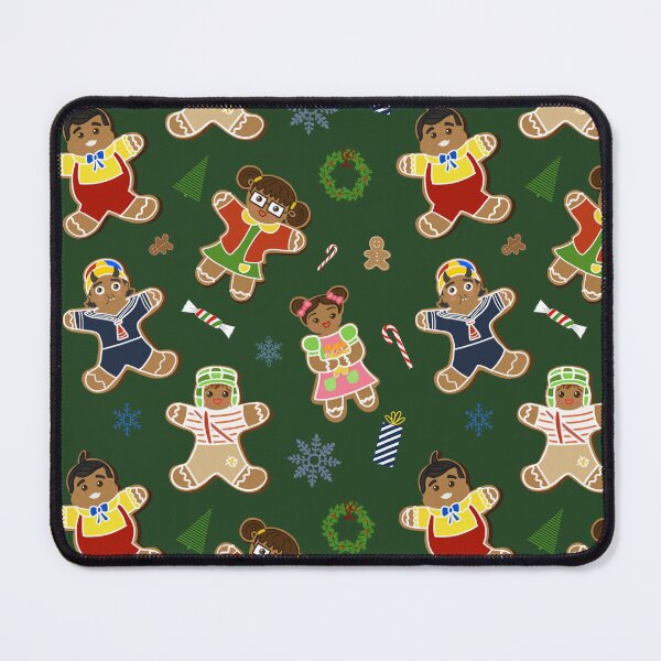 Item preview, Green Latino Christmas Ugly Sweater Gingerbread Boys and Girls Chavos y Chillonas designed and sold by Francielandia.