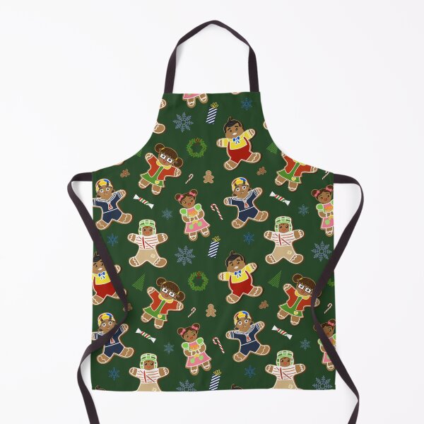 Item preview, Green Latino Christmas Ugly Sweater Gingerbread Boys and Girls Chavos y Chillonas designed and sold by Francielandia.